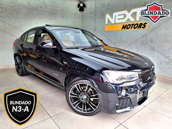 BMW X4 3.0 M SPORT 35I 4X4 24V TURBO GASOLINA 4P AUTOMÁTICO BMW X4 3.0 M SPORT 35I 4X4 24V TURBO GASOLINA 4P AUTOMÁTICO